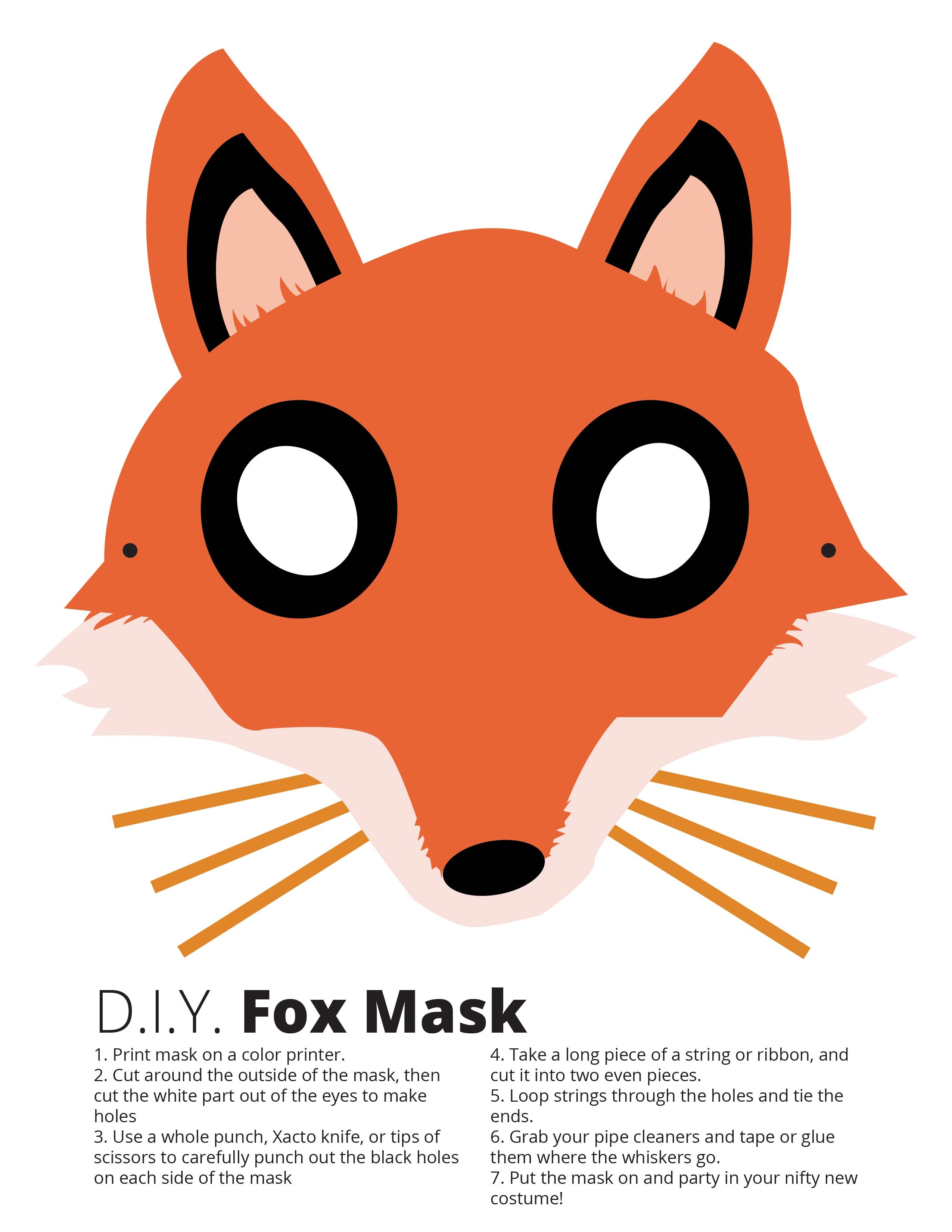 Kids Halloween Costume - Diy Paper Plate Mask - Creating Creatives