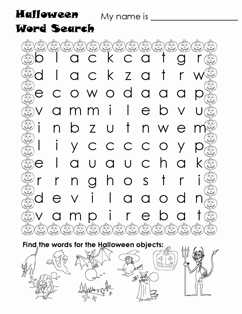 Frankenstein Worksheets For Kids | Free Printable Halloween Word - Free Printable Halloween Puzzles