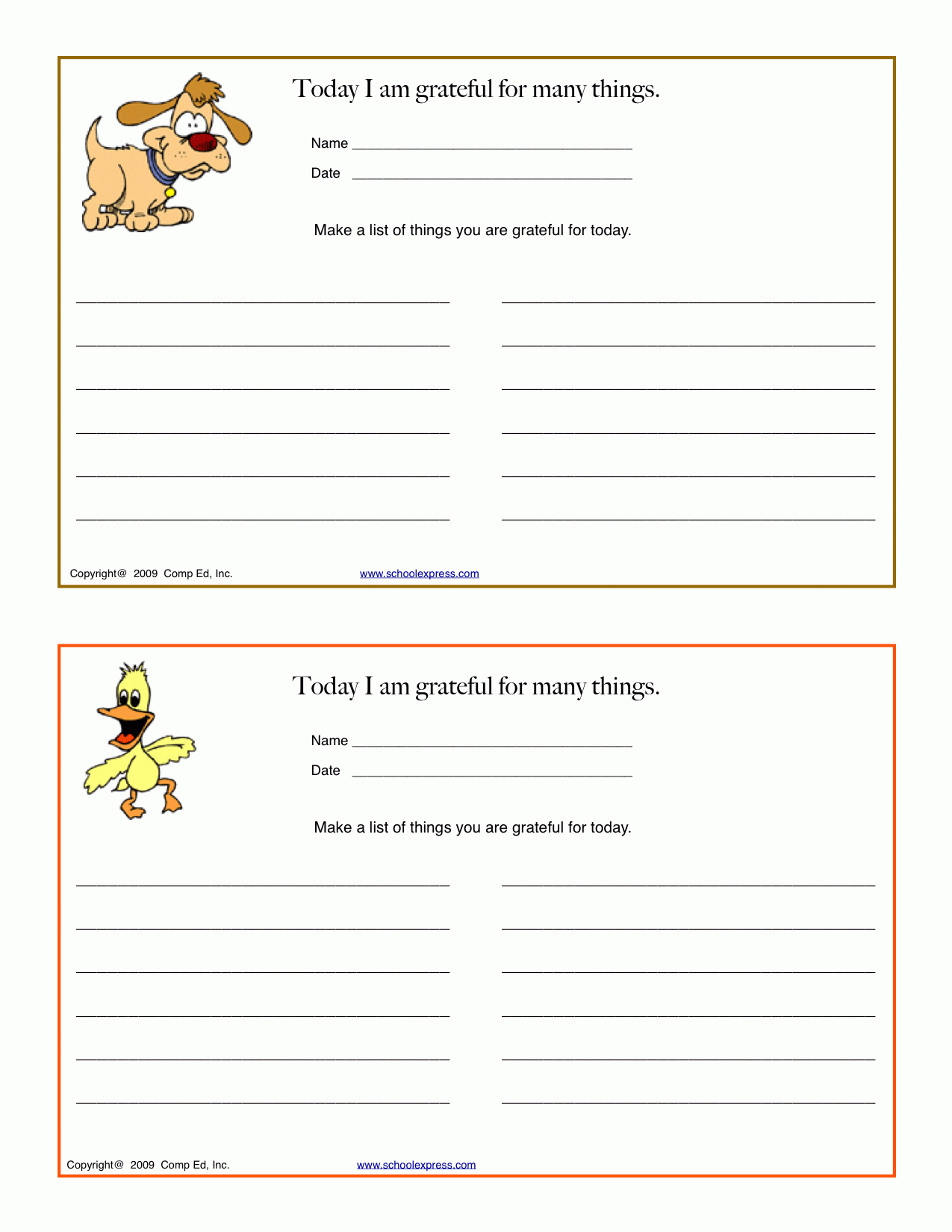  Free Printable Worksheets On Depression Free Printable