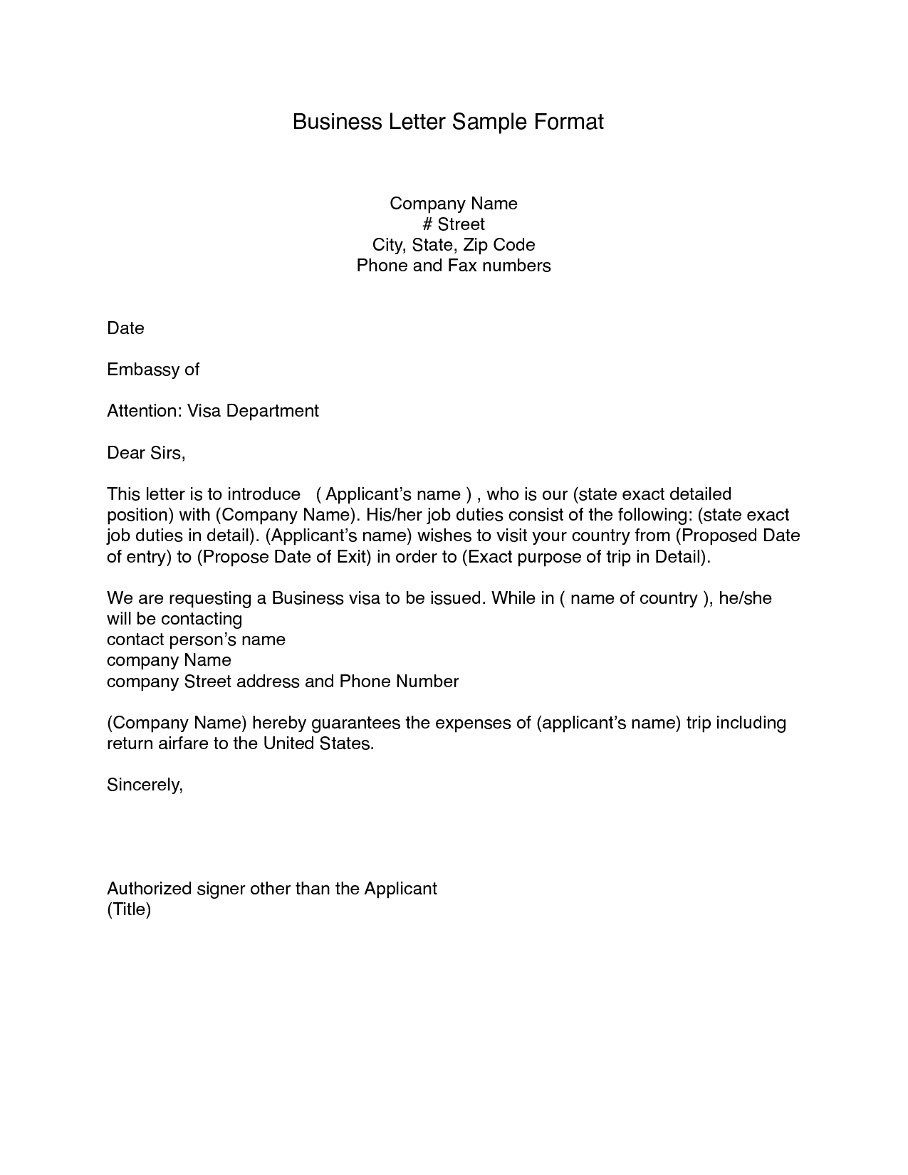Free 8+ Printable Business Letter Format Block Style Pdf Download - Free Printable Cover Letter Format