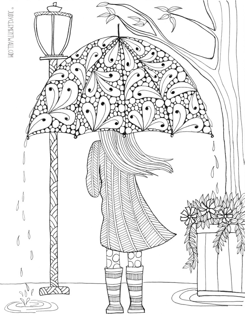 Free Adult Coloring Pages - Happiness Is Homemade - Free Printable Coloring Book Pages For Adults