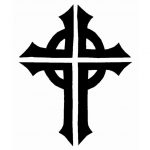 Free Black And White Cross Tattoo, Download Free Clip Art, Free Clip   Free Printable Cross Tattoo Designs