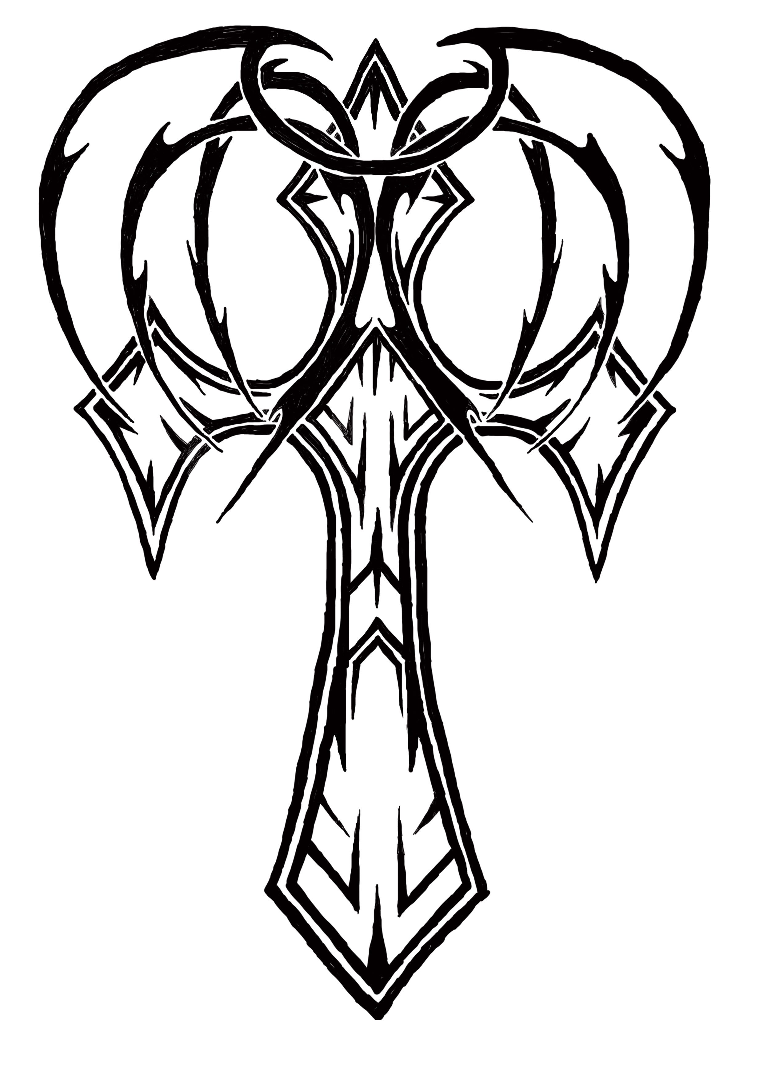 Cross Coloring Pages Fresh Cross With Wings Coloring Page Coloring