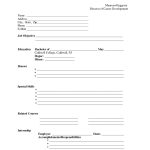 Free Blank Resume   Kaza.psstech.co   Free Blank Resume Forms Printable