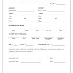 Free Boat & Trailer Bill Of Sale Form   Download Pdf | Word   Free Printable Bill Of Sale