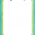 Free Border Template | All Things Nice | Border Templates, Borders   Free Printable Baby Borders For Paper