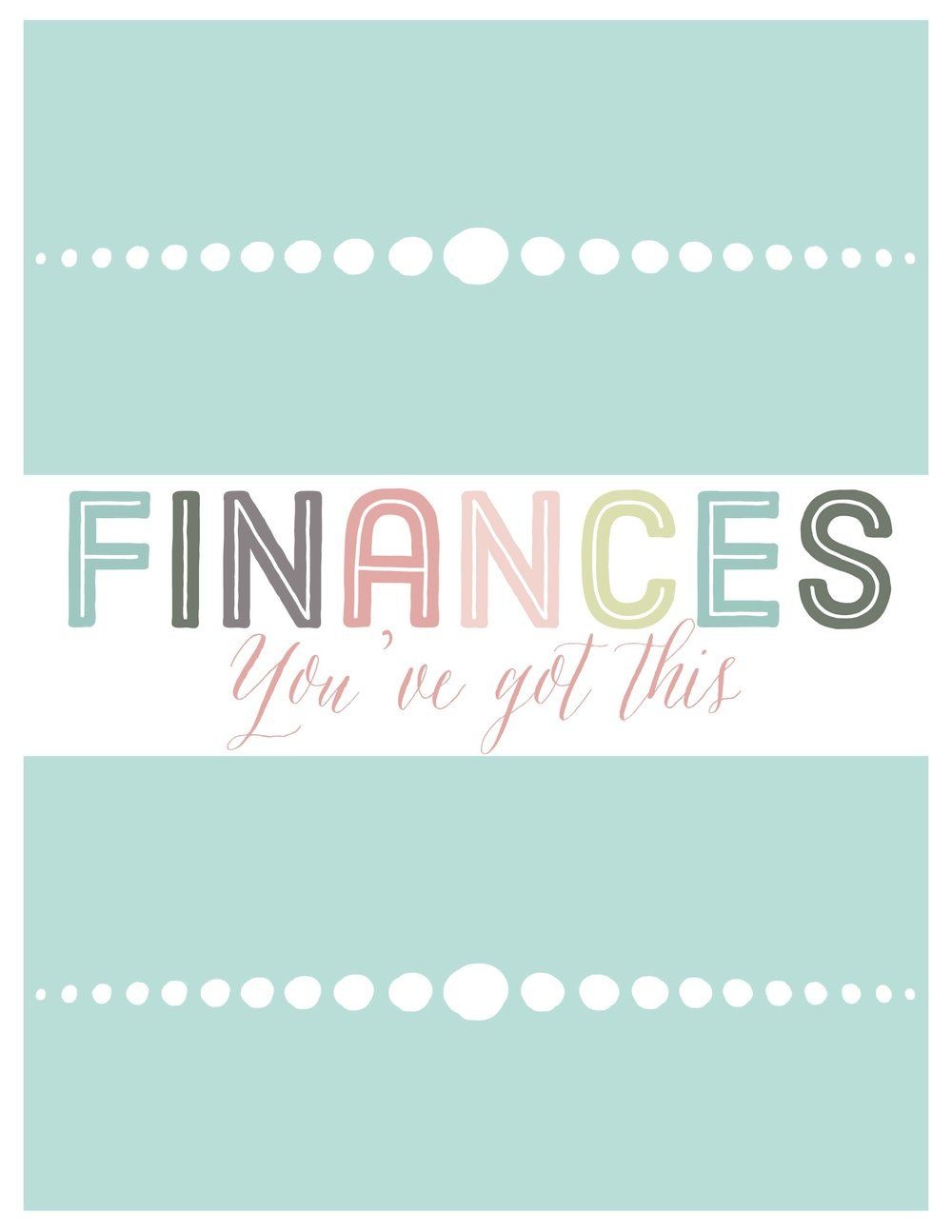 Free Budgeting And Finance Binder Printables | Printables - Free Printable Financial Binder