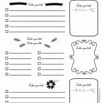 Free Bullet Journal Printables | Customize Online For Any Planner Size   Free Printable Bullet Journal Pages