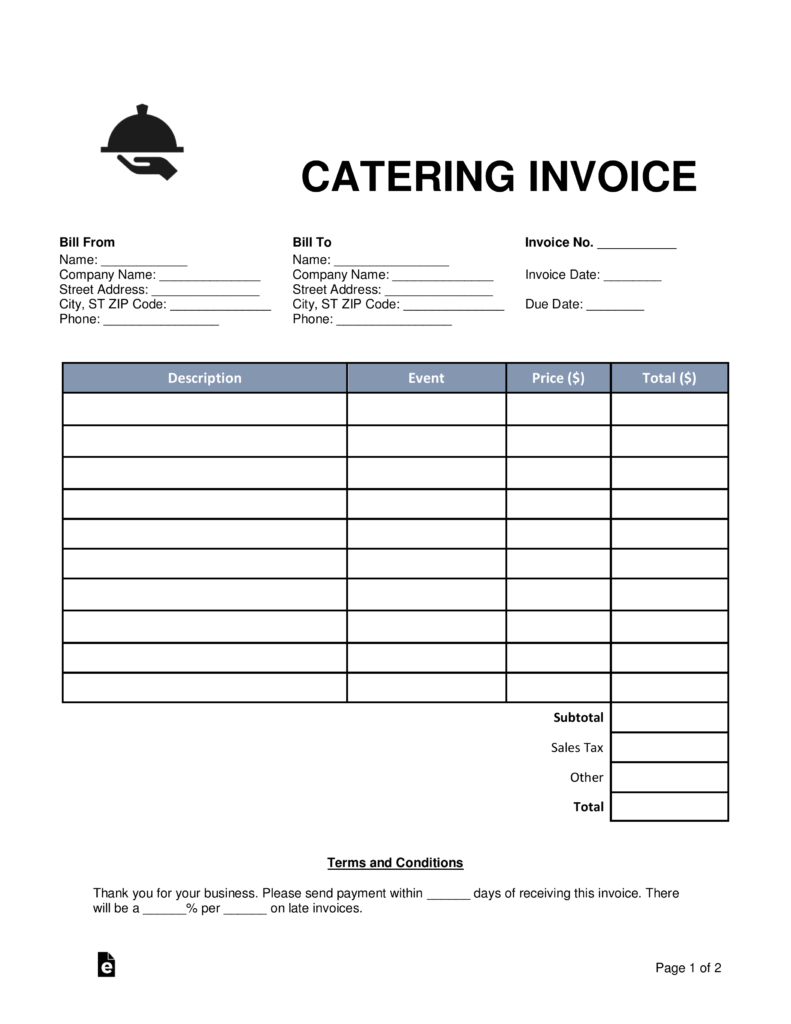 free-printable-catering-invoice-template-printable-templates-free