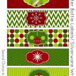 Free Christmas Party Printables | {Holidays} | Party Printables   Christmas Water Bottle Labels Free Printable