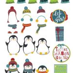 Free Christmas Penguin Printables From Papercraft Inspirations 172   Free Printable Penguin Template