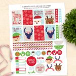 Free Christmas Stickers For Your Planner (Printable!)   Diy Candy   Free Printable Holiday Stickers