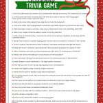Free Christmas Trivia Game | Lil' Luna   Free Printable Christmas Riddle Games