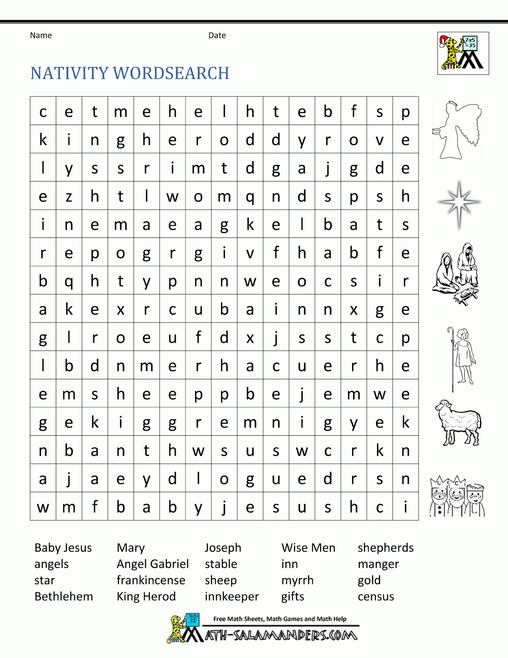 Free Christmas Worksheets For Kids - Christmas Fun Worksheets Printable Free
