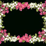 Free Digital Flower Frame Png In Vintage Design – Blumenrahmen   Free Printable Clipart Of Flowers