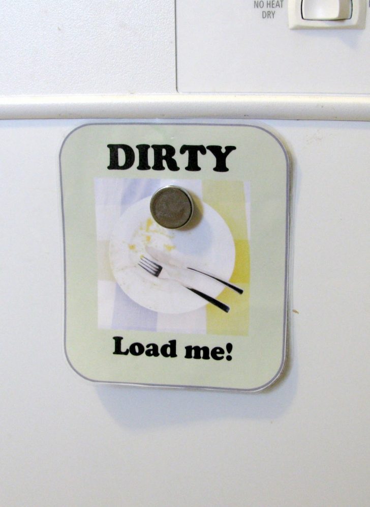 Free Printable Clean Dirty Dishwasher Sign