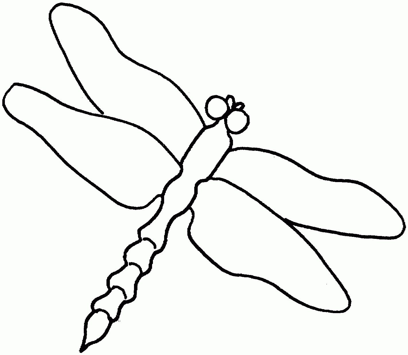 Free Dragonfly Outline, Download Free Clip Art, Free Clip Art On - Free Printable Pictures Of Dragonflies