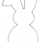 Free Easter Bunny Banner Printable | Easter Ideas | Decoración De   Free Printable Bunny Templates