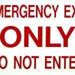 Free Emergency Exit Signs, Download Free Clip Art, Free Clip Art On   Free Printable Not An Exit Sign
