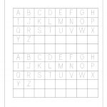 Free English Worksheets   Alphabet Tracing (Capital Letters   Free Printable Alphabet Tracing Worksheets