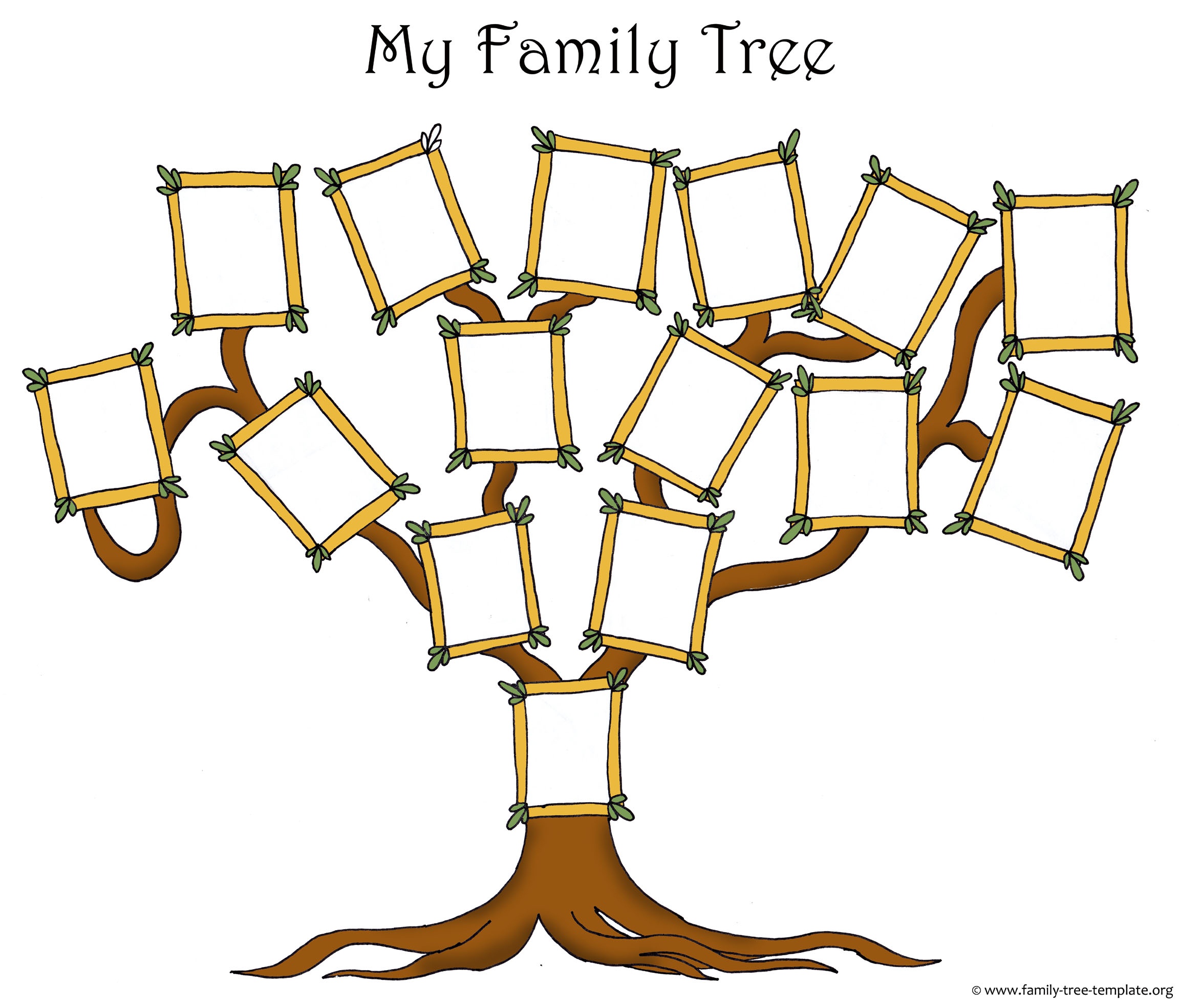 Free Family Tree Template Online