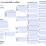 Free Family Tree Templates | Printable Versions That You Use Can Use!   Free Printable Family Tree Template 4 Generations