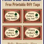 Free Father's Day Gift Tags And Labels. Perfect To Use With A Bbq Or   Free Printable Father's Day Labels