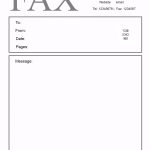 Free Fax Cover Sheet Template | Customize Online Then Print   Free Printable Fax Cover Sheet Pdf