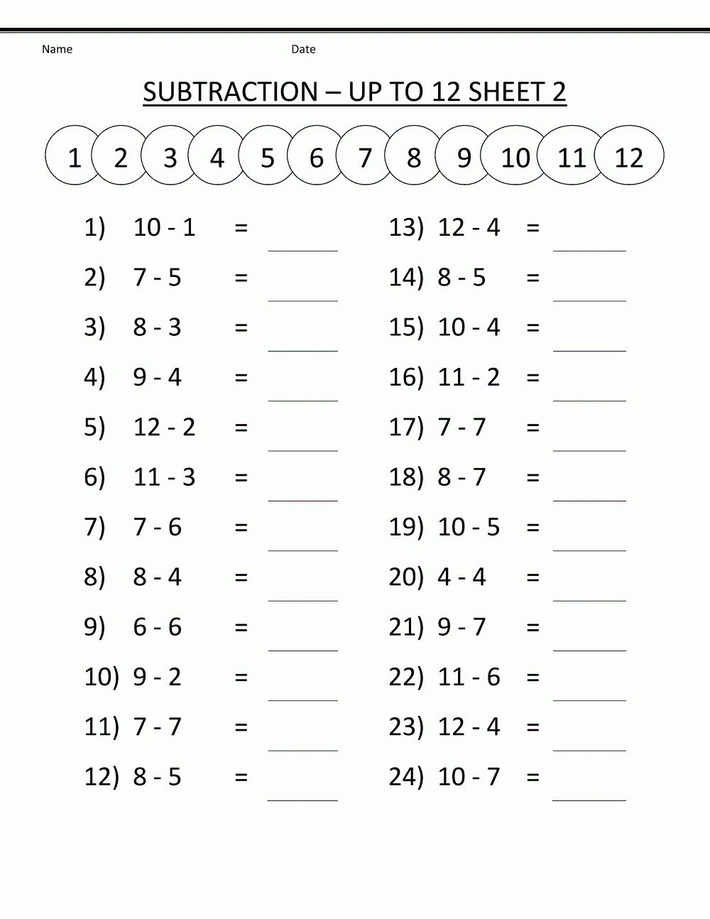 Free First Grade Math Worksheets | Printable Shelter - Free Printable First Grade Math Worksheets