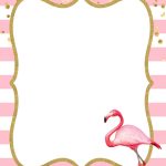 Free Flamingo Invitations Templates   Downloadable | Birthday   Free Printable Pineapple Invitations