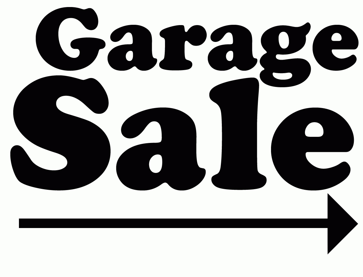 Printable Garage Sale Sign