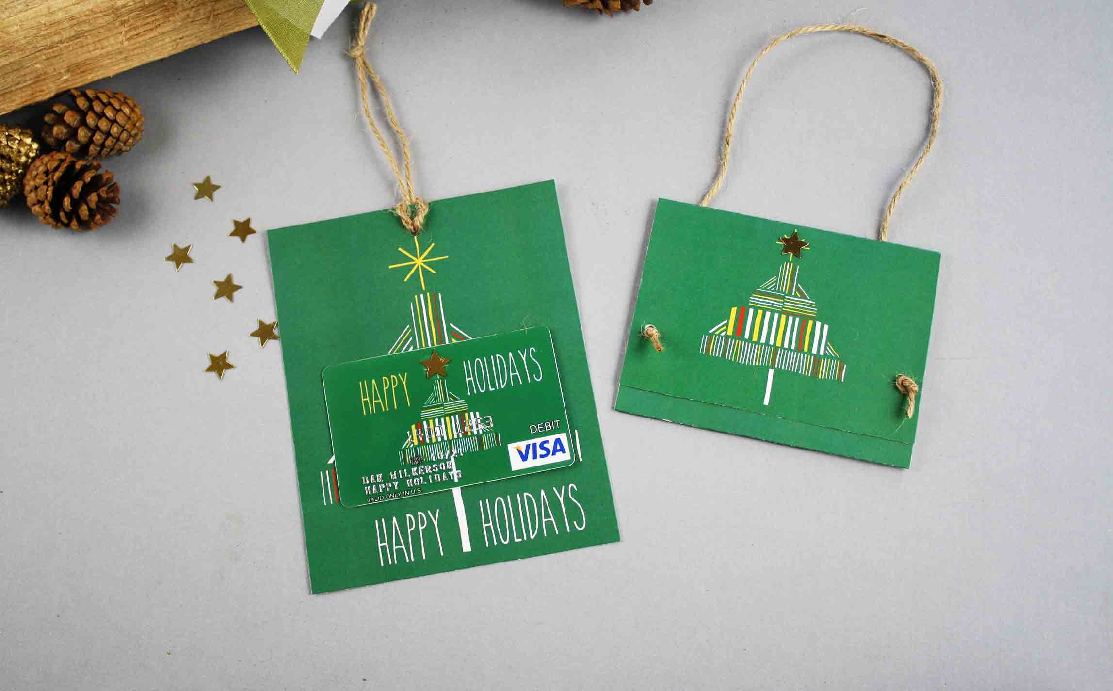 Free Gift Card Printable: Happy Holidays | Gcg - Make A Holiday Card For Free Printable