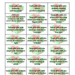 Free Gift Exchange Game Printable | Party Ideas | Christmas Games   Free Holiday Games Printable