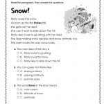 Free Handouts Reading | Learning Printable | Kids Worksheets   Free Printable Grade 1 Reading Comprehension Worksheets