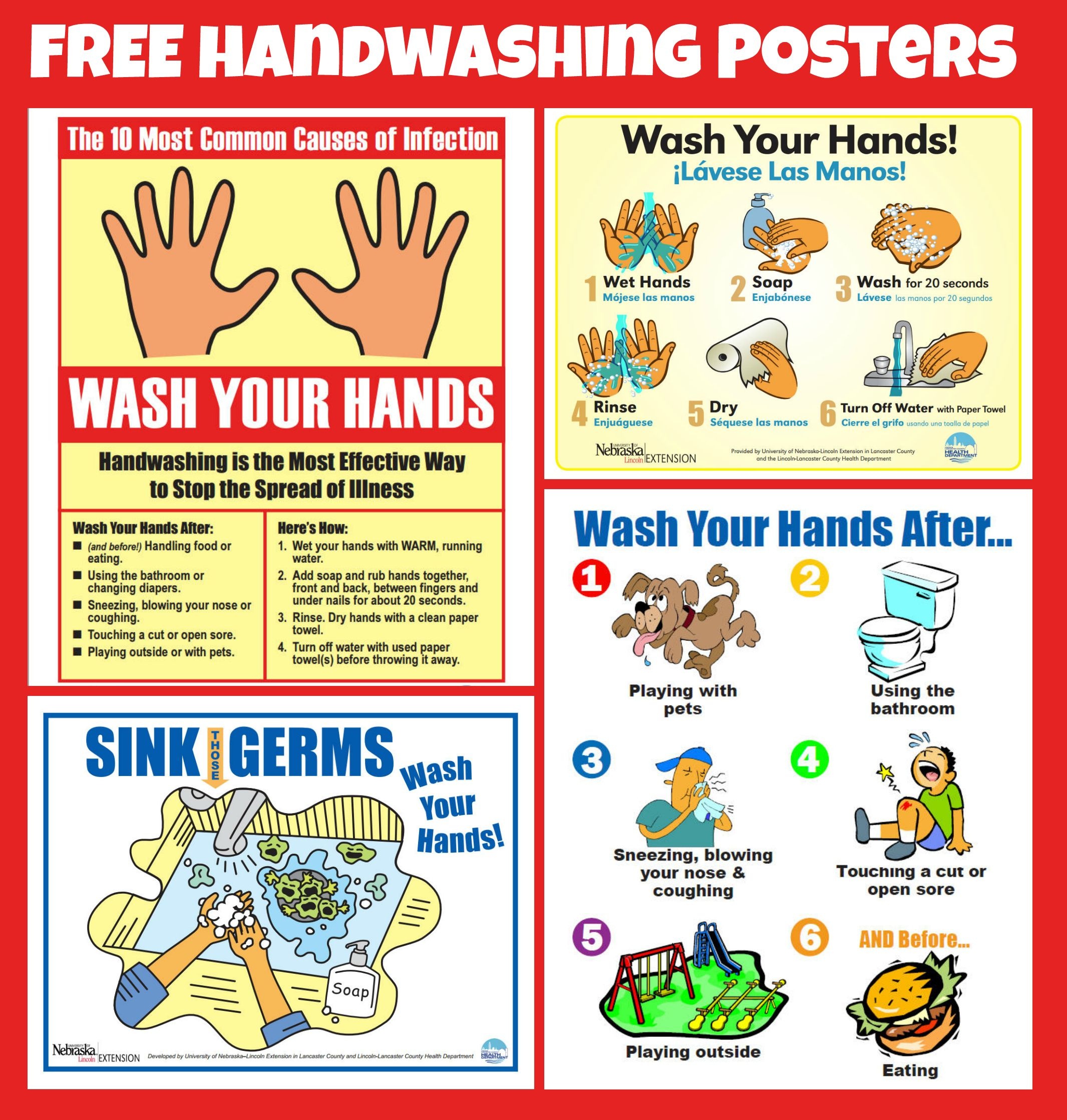 Hand Washing Poster