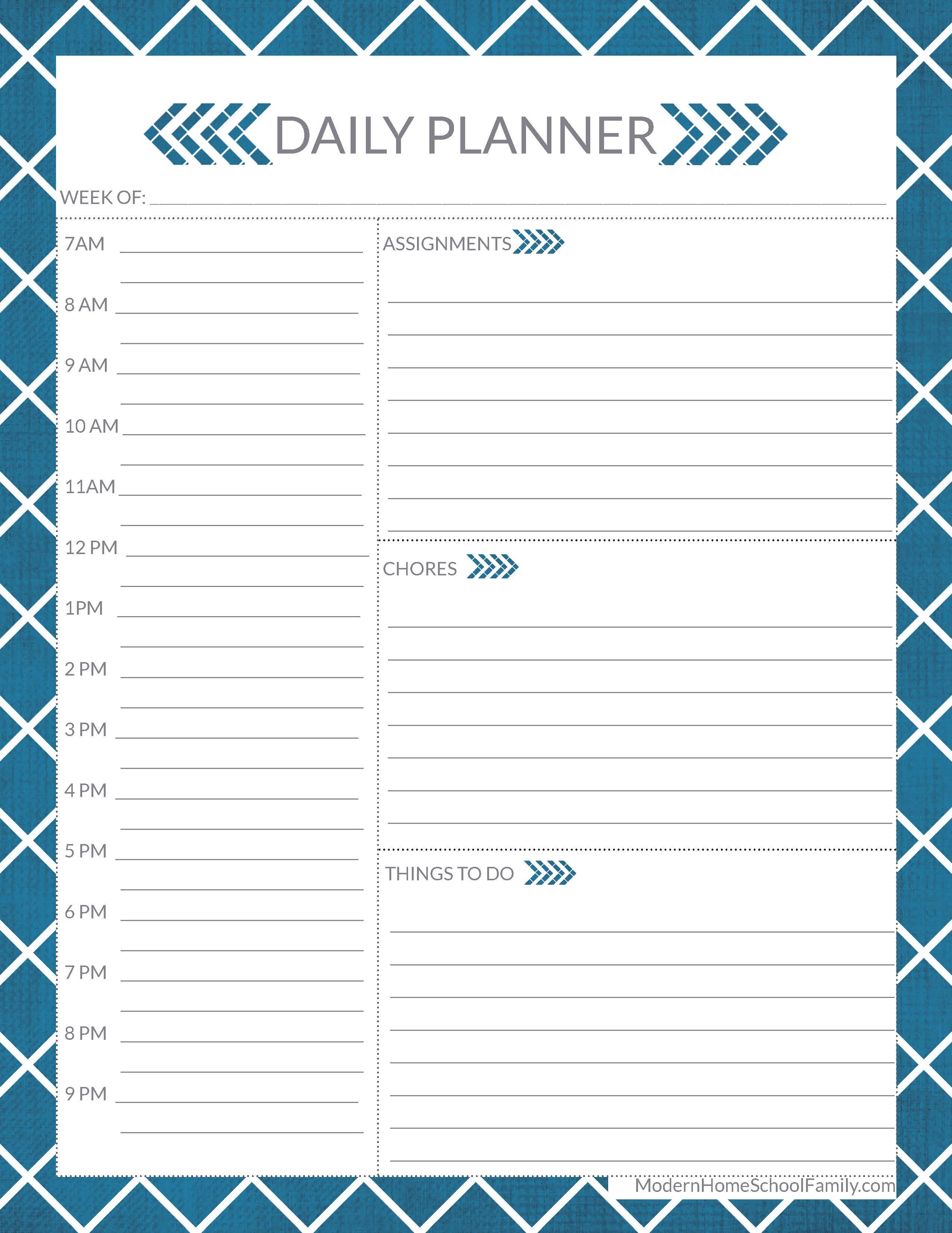 Free Homeschool Planner For High School Page - Modern Homeschool Family - Free Printable Worksheets For Highschool Students