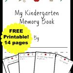 Free Kindergarten Memory Book (Homeschool Edition | Parenting   Free Printable Autograph Book For Kids