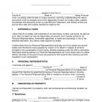 Free Last Will And Testament Templates   A “Will”   Pdf | Word   Free Printable Basic Will