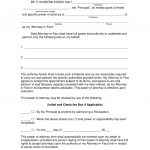 Free Limited (Special) Power Of Attorney Forms   Pdf | Word | Eforms   Free Printable Power Of Attorney Form Washington State