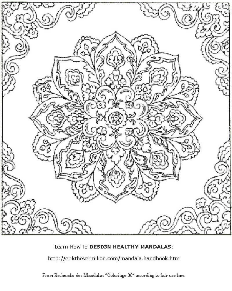 Free Mandalas To Print | Free Mandala Coloring Book Printable Pages - Free Printable Mandalas
