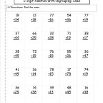 Free Math Worksheets And Printouts   Free Printable Worksheets For 2Nd Grade