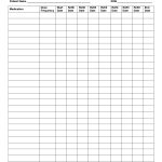 Free Medication Administration Record Template Excel   Yahoo Image   Free Printable Medication List