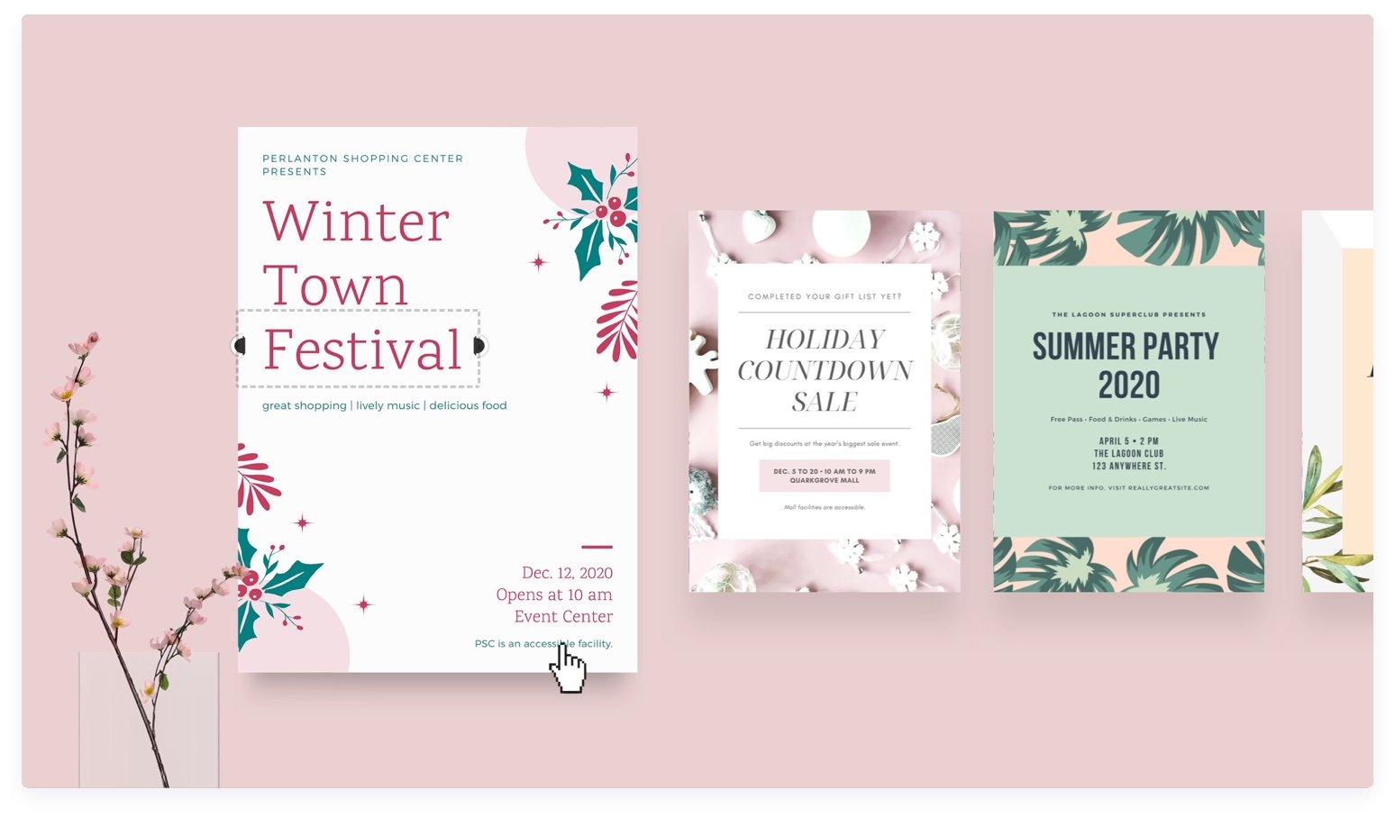 Free Online Flyer Maker: Design Custom Flyers With Canva - Free Printable Business Flyers