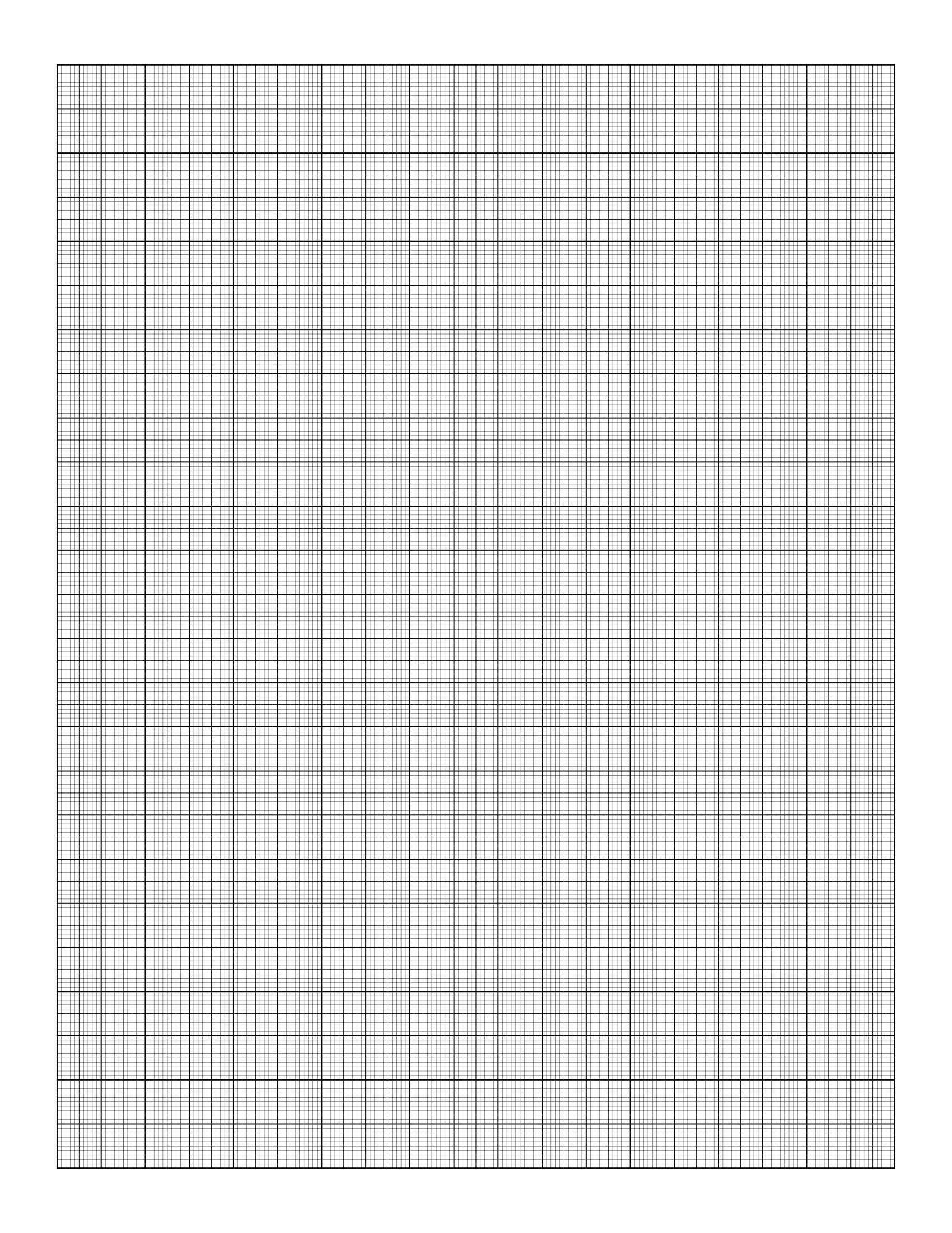 Free Online Graph Paper / Multi-Width - Half Inch Grid Paper Free Printable