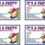 Free Online Printable Birthday Party Invitations | Lazine   13Th Birthday Party Invitations Printable Free