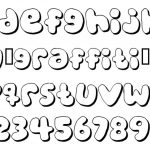 Free Other Font File Page 94   Newdesignfile   Free Printable Bubble Letters Font