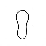 Free Outline Of A Shoe, Download Free Clip Art, Free Clip Art On   Free Printable Shoe Print Template