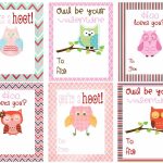 Free Owl Printables | Free Printable Valentine's Day Cards For Kids   Free Printable Valentines Day Cards For Kids
