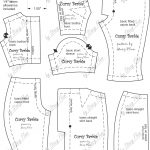 Free Pattern For Curvy Barbie. | Doll Clothes, Footwear And Ideas   Barbie Dress Patterns Free Printable Pdf