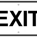 Free Pictures Of Exit Signs, Download Free Clip Art, Free Clip Art   Free Printable No Exit Signs